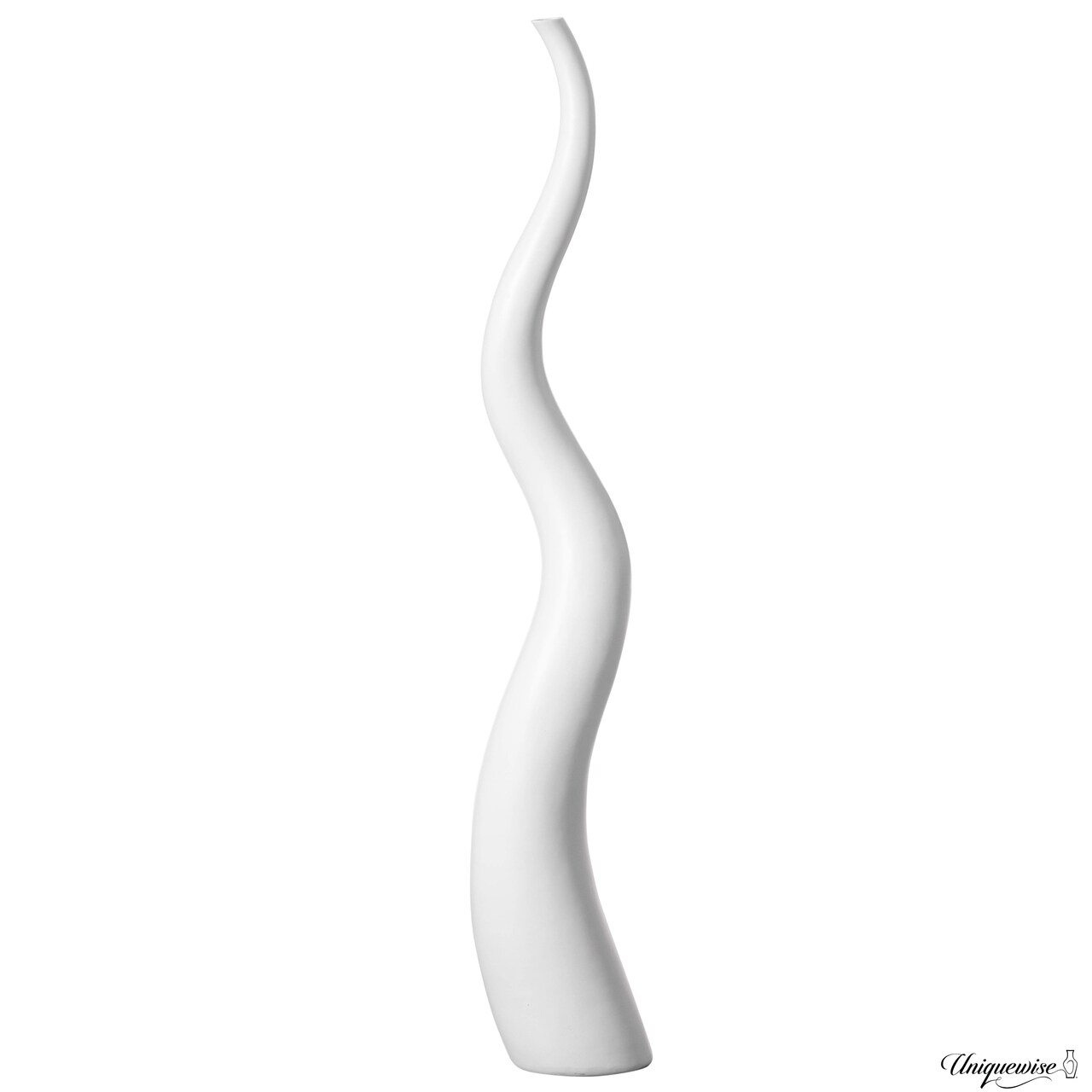 Tall Ceramic Black Animal Horn Floor Vase Elegant For Entryway Dining Living Room Decor Statement Piece With Distinctive